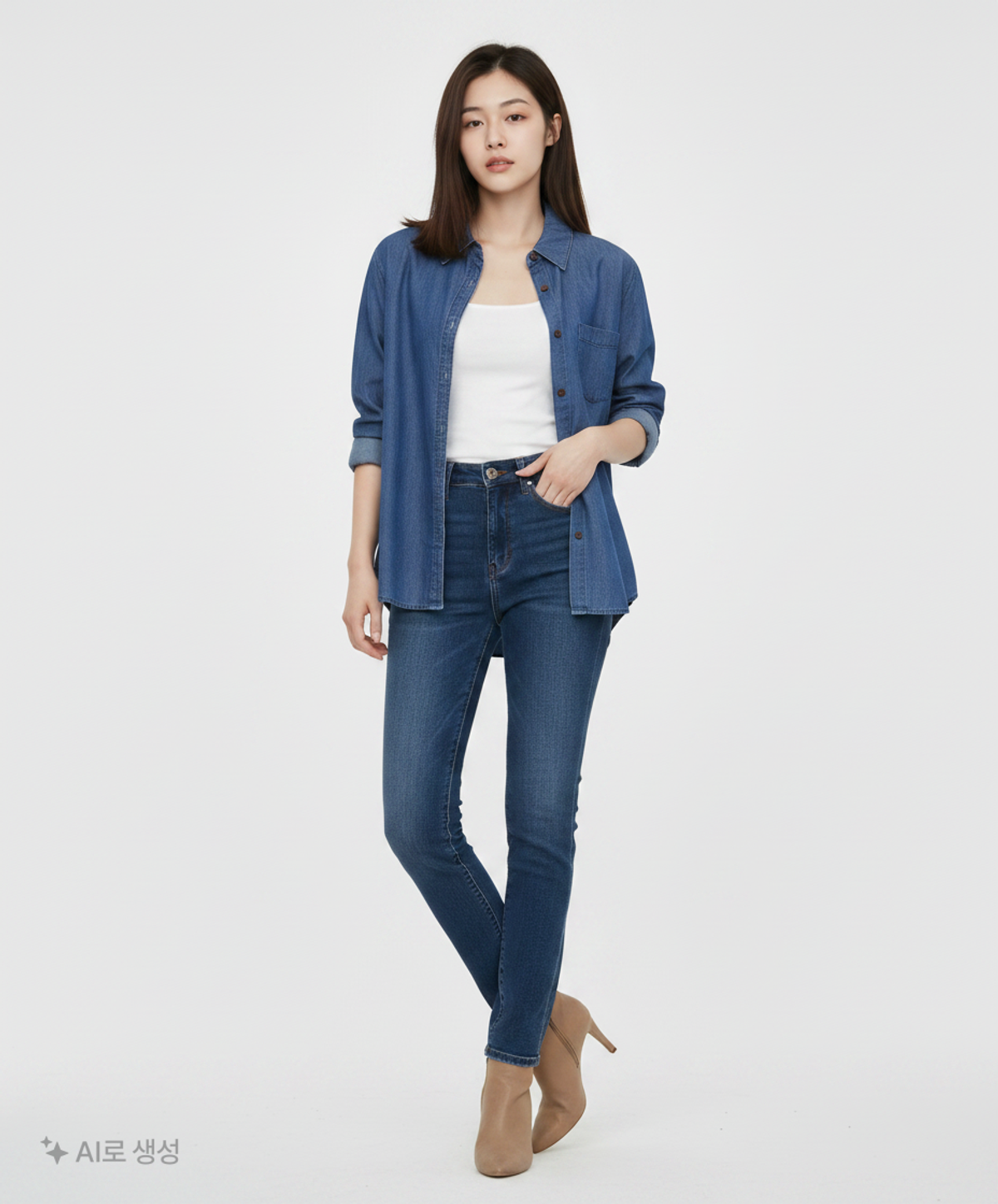 럭키브랜드(LUCKY BRAND) 캐주얼 셔츠 90
