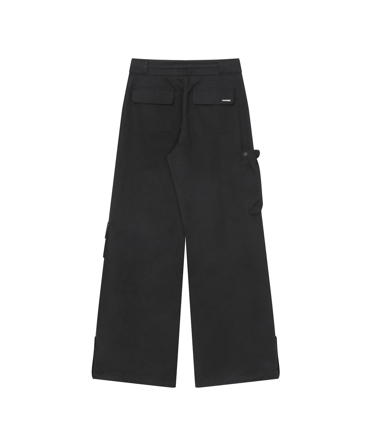 미세키서울(MISEKI SEOUL) Shirring pocket wide pants BLACK