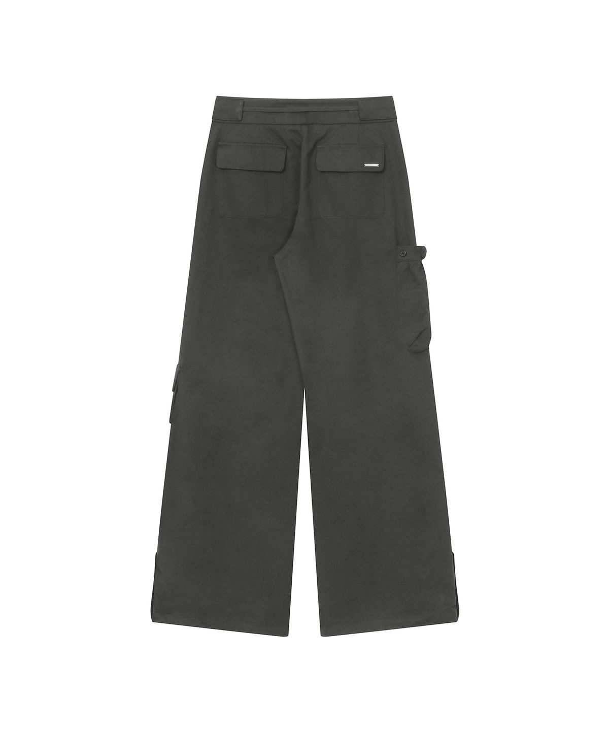 미세키서울(MISEKI SEOUL) Shirring pocket wide pants CHARCOAL