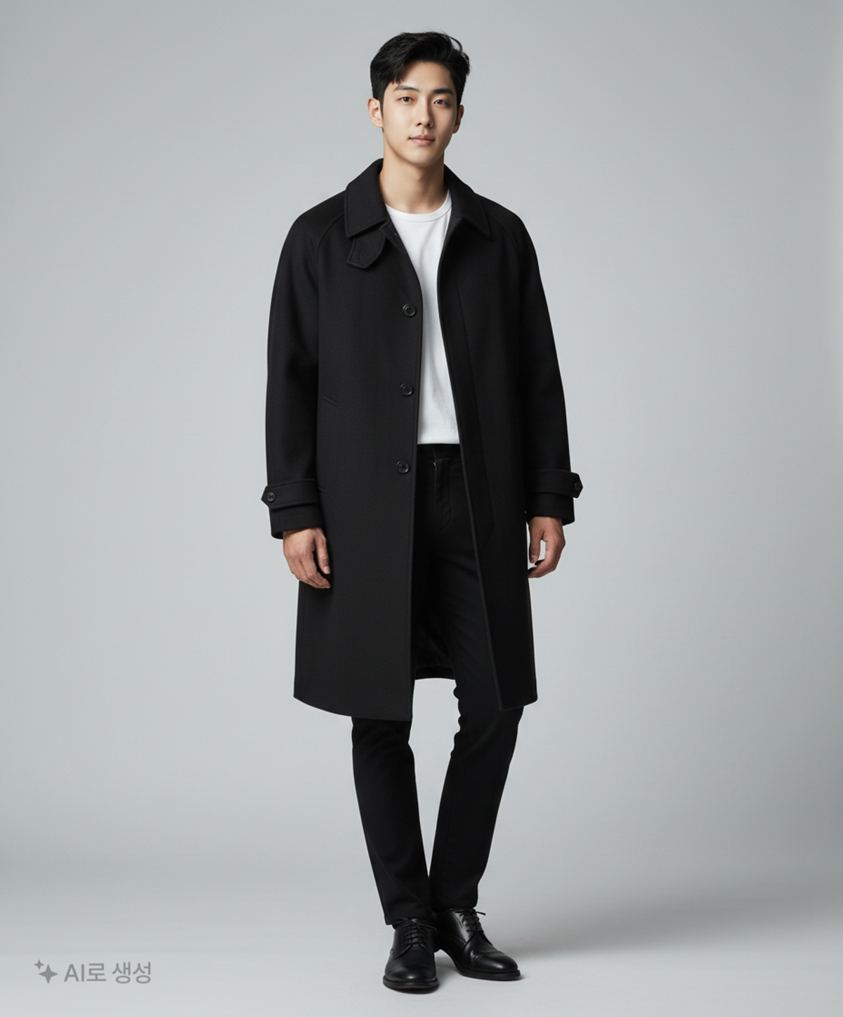인사일런스(INSILENCE) BF_마펠 캐시미어 발마칸 코트 BLACK L