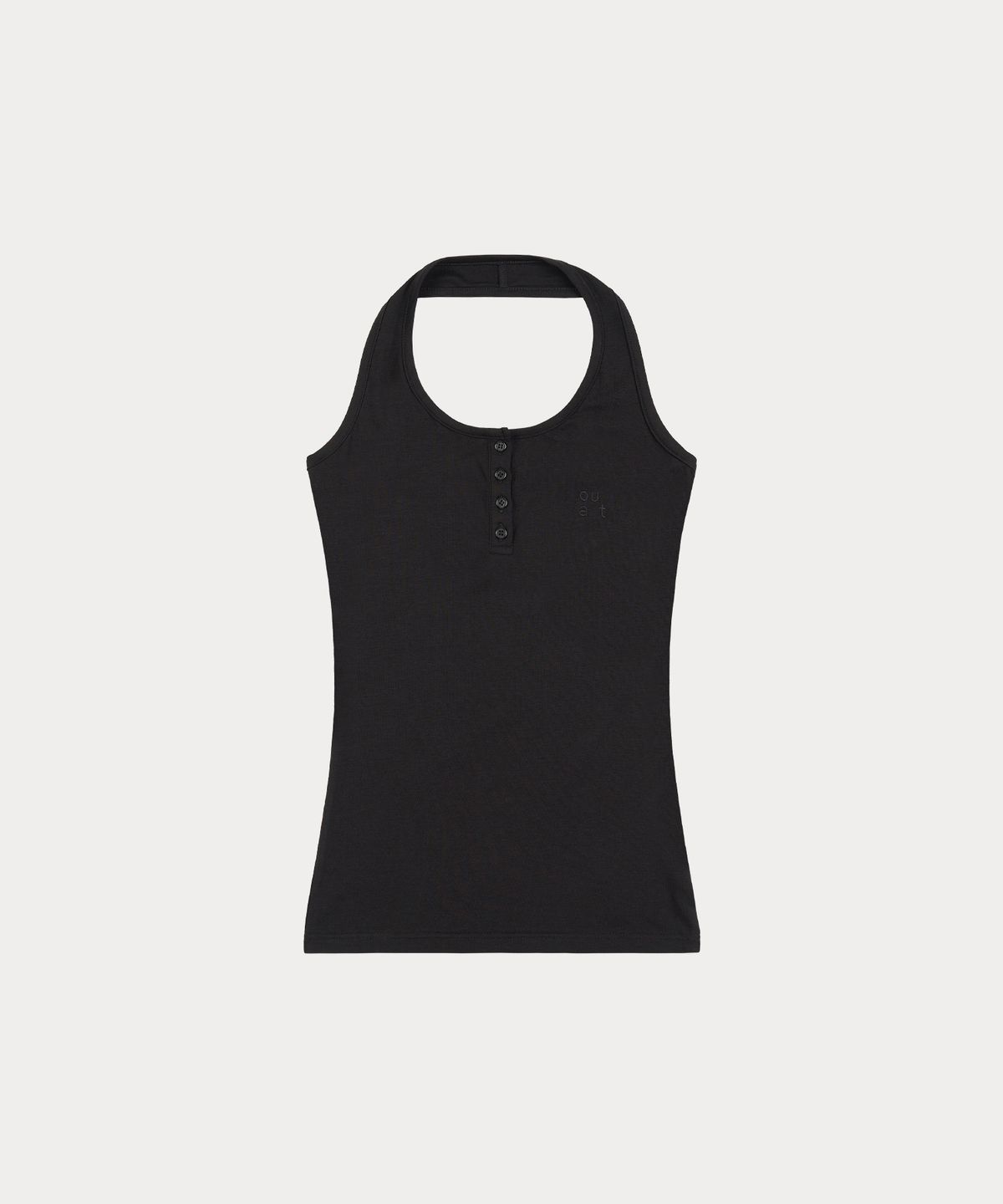 오우앗(OUAT) 헨리 홀터 넥 (BLACK)