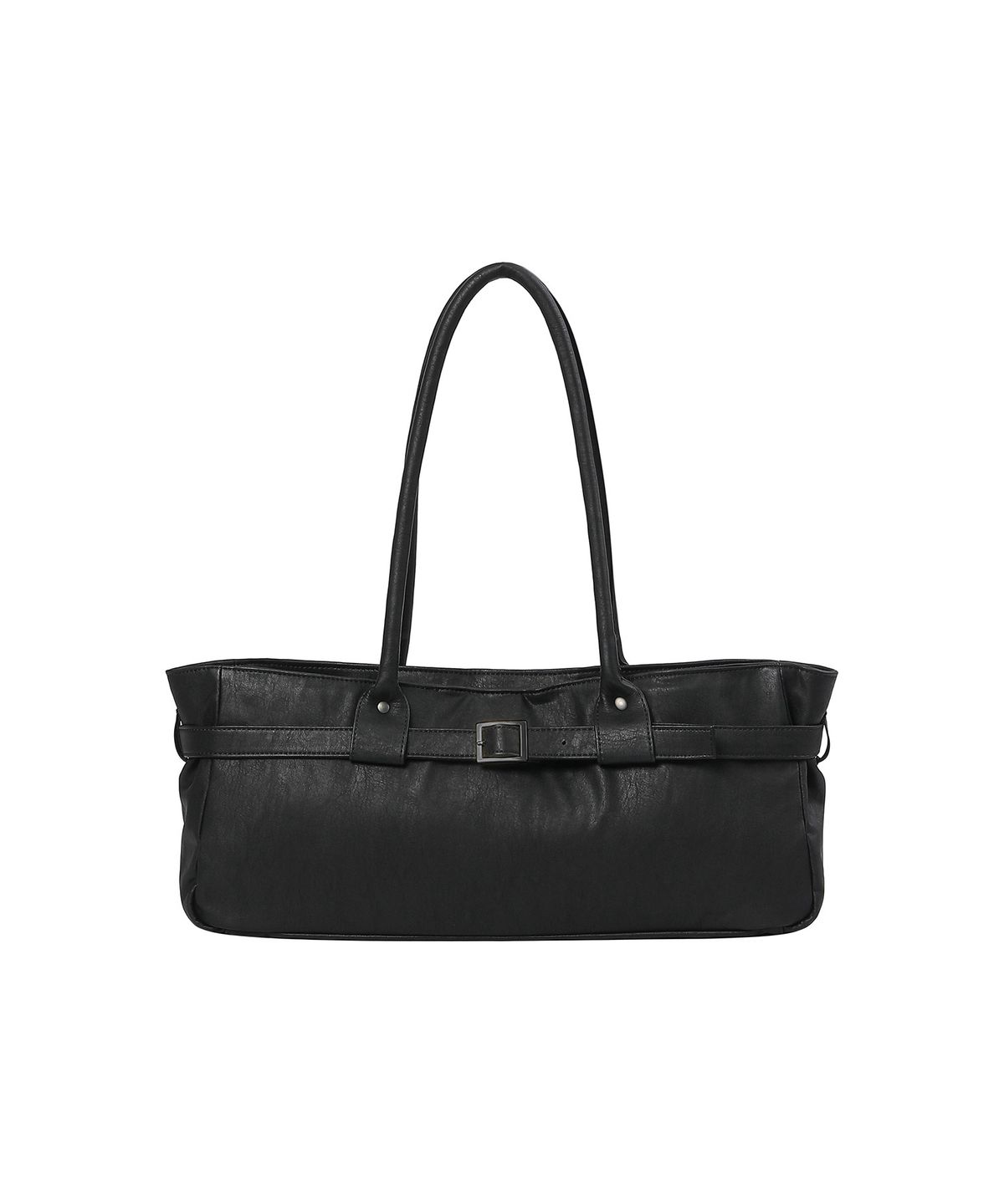 미세키서울(MISEKI SEOUL) Classic belted shoulder bag BLACK
