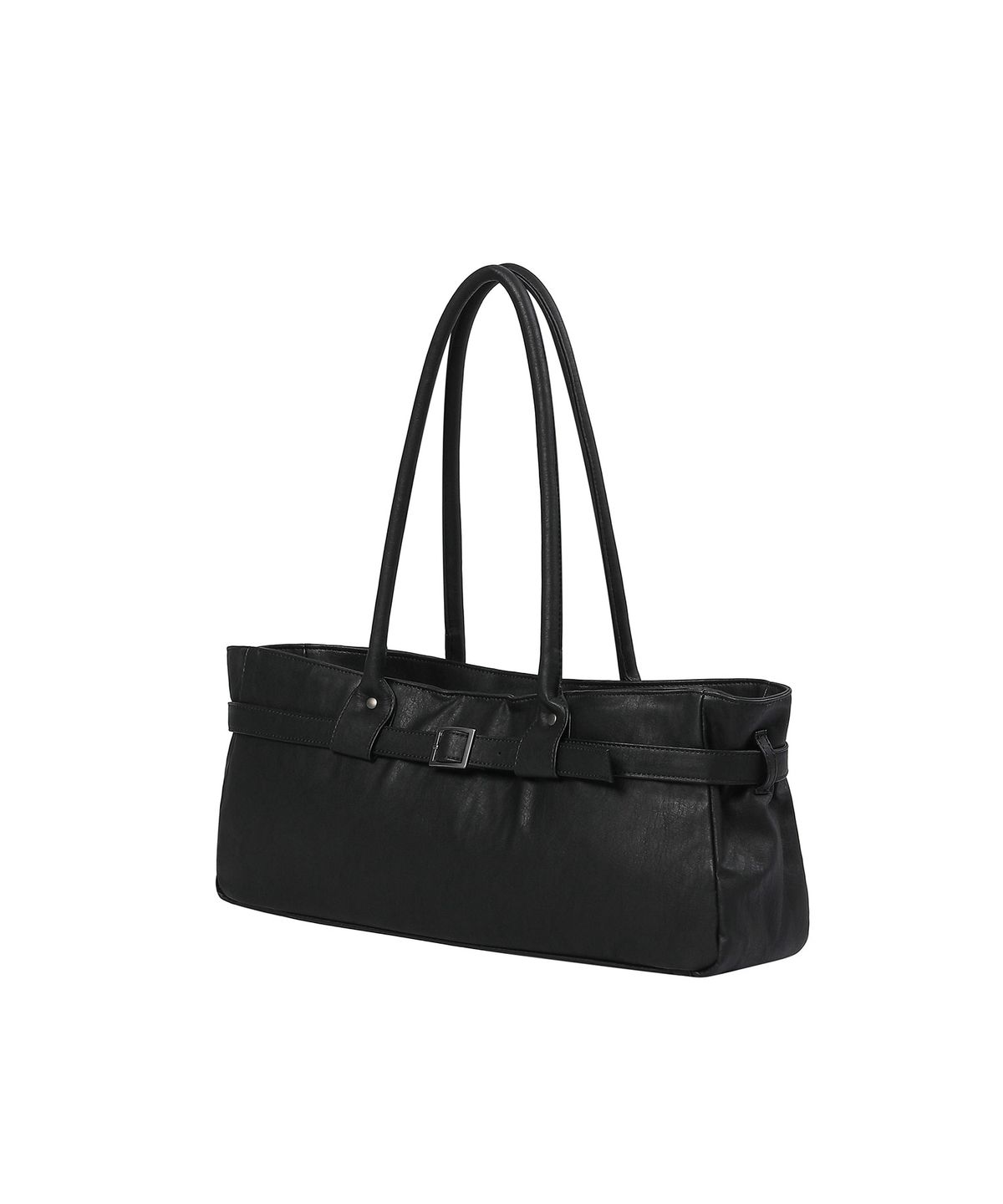 미세키서울(MISEKI SEOUL) Classic belted shoulder bag BLACK