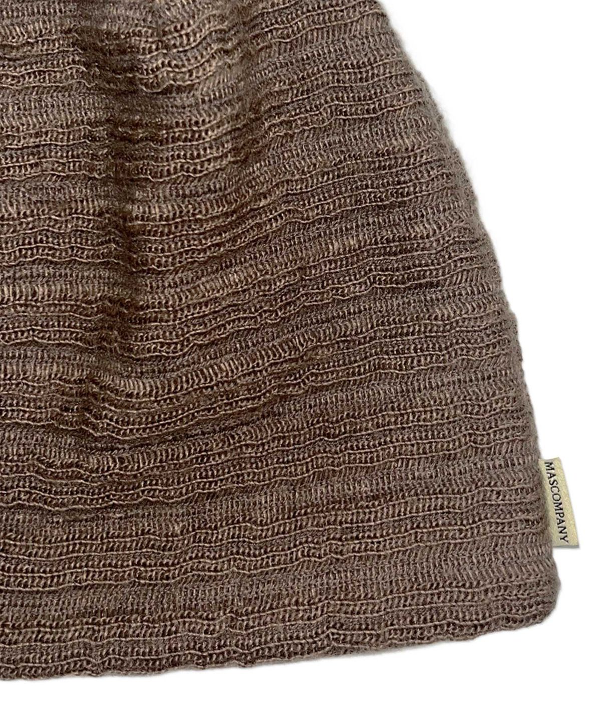 마스컴퍼니(MASCOMPANY) Hairy beanie - Beige