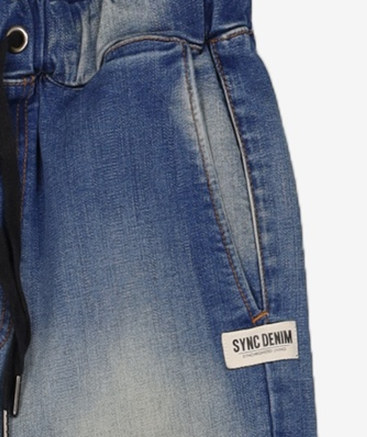 싱크데님(SYNC DENIM) 청/데님 팬츠 XS
