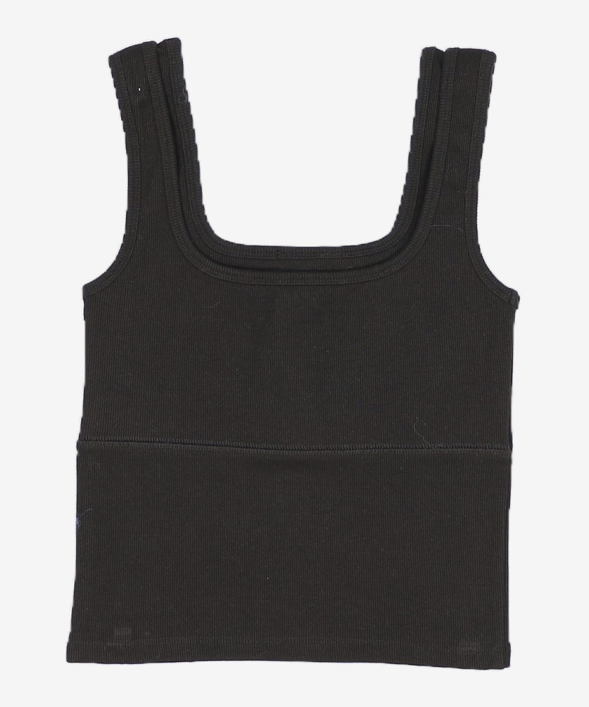 엘씨디씨티엠(LCDC™) DOUBLE LAYERED TANK TOP (BLACK) S
