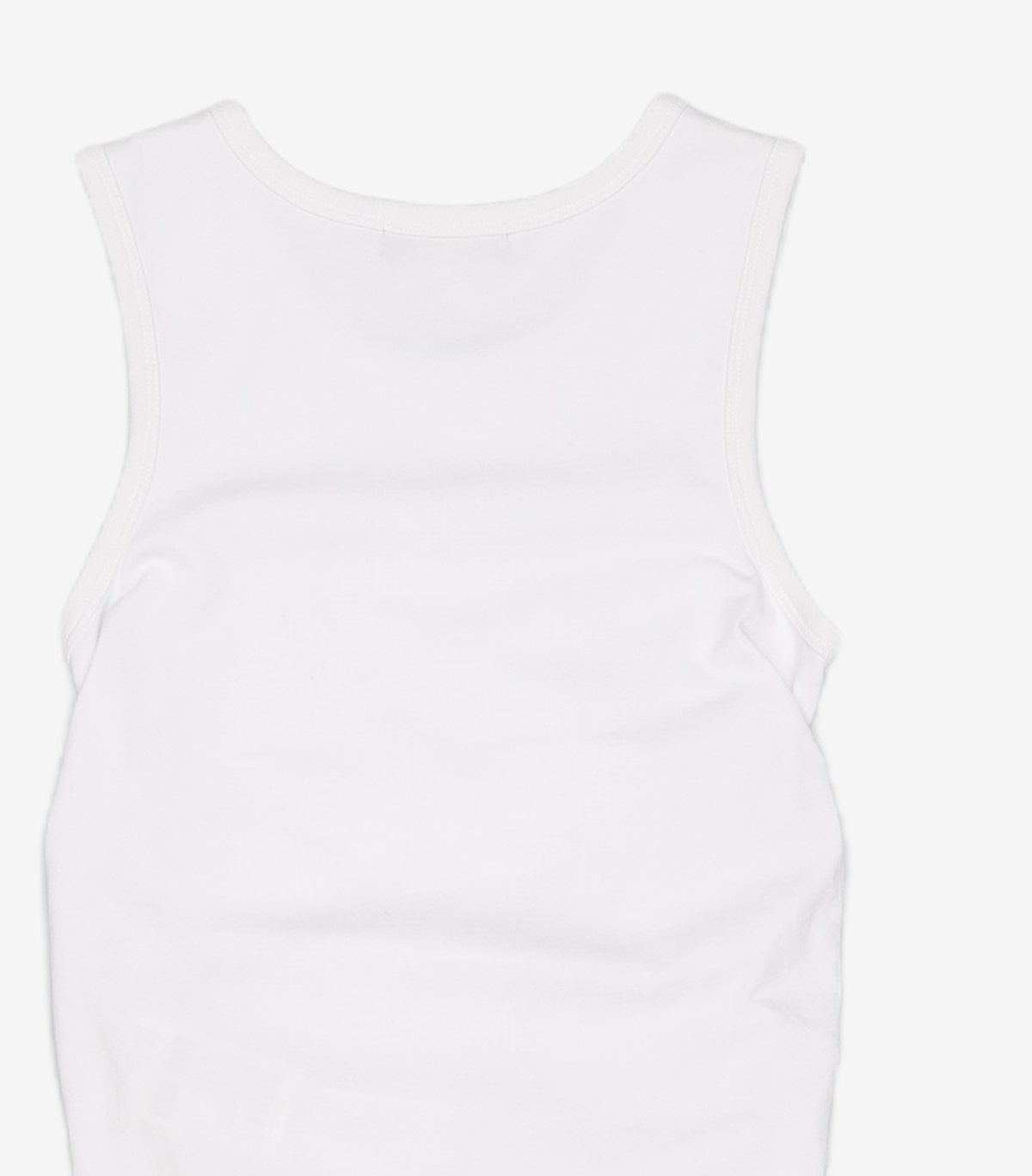 엘씨디씨티엠(LCDC™) SATIN FRILL SLEEVELESS TOP (WHITE) S