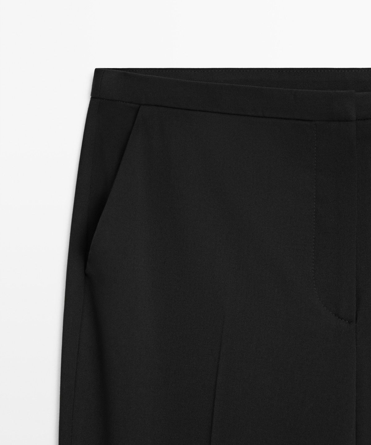 마시모두띠(MASSIMO DUTTI) 100% 울 수트 팬츠