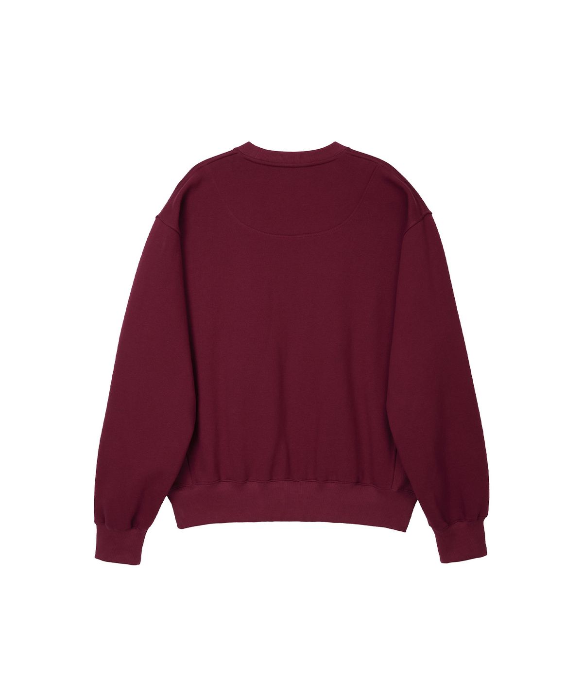 노앙(NOHANT) LONELY/LOVELY CRACK SWEATSHIRT BURGUNDY