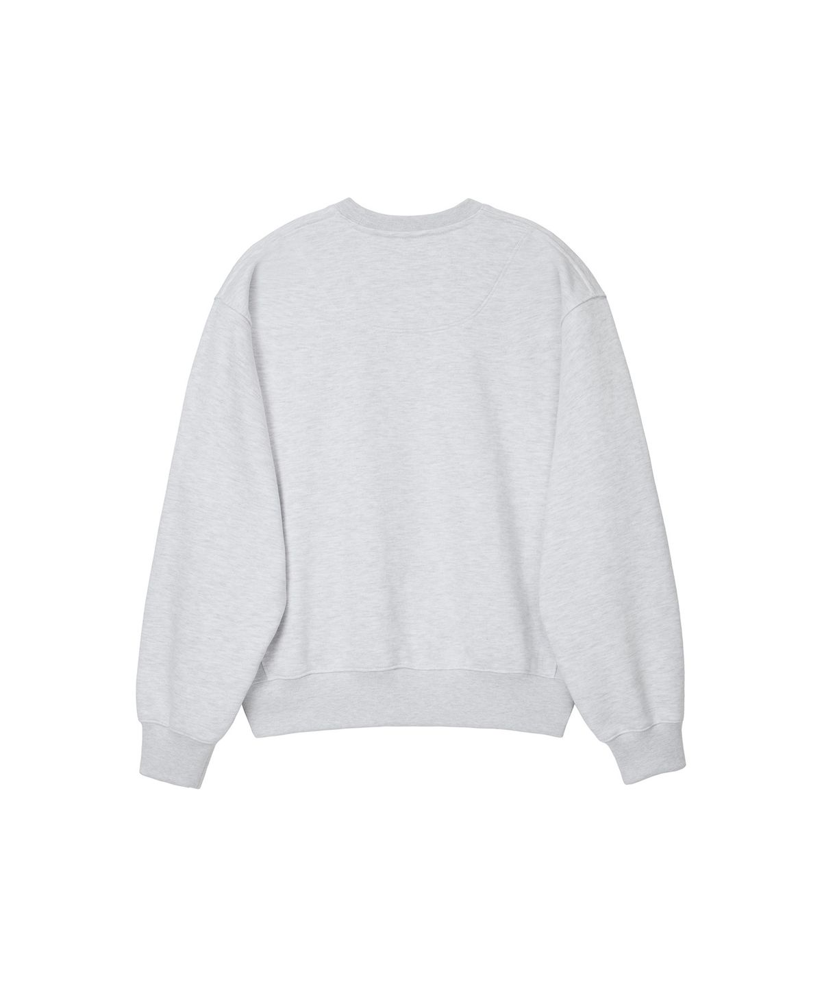 노앙(NOHANT) [기모] LONELY/LOVELY CRACK SWEATSHIRT ASH GRAY