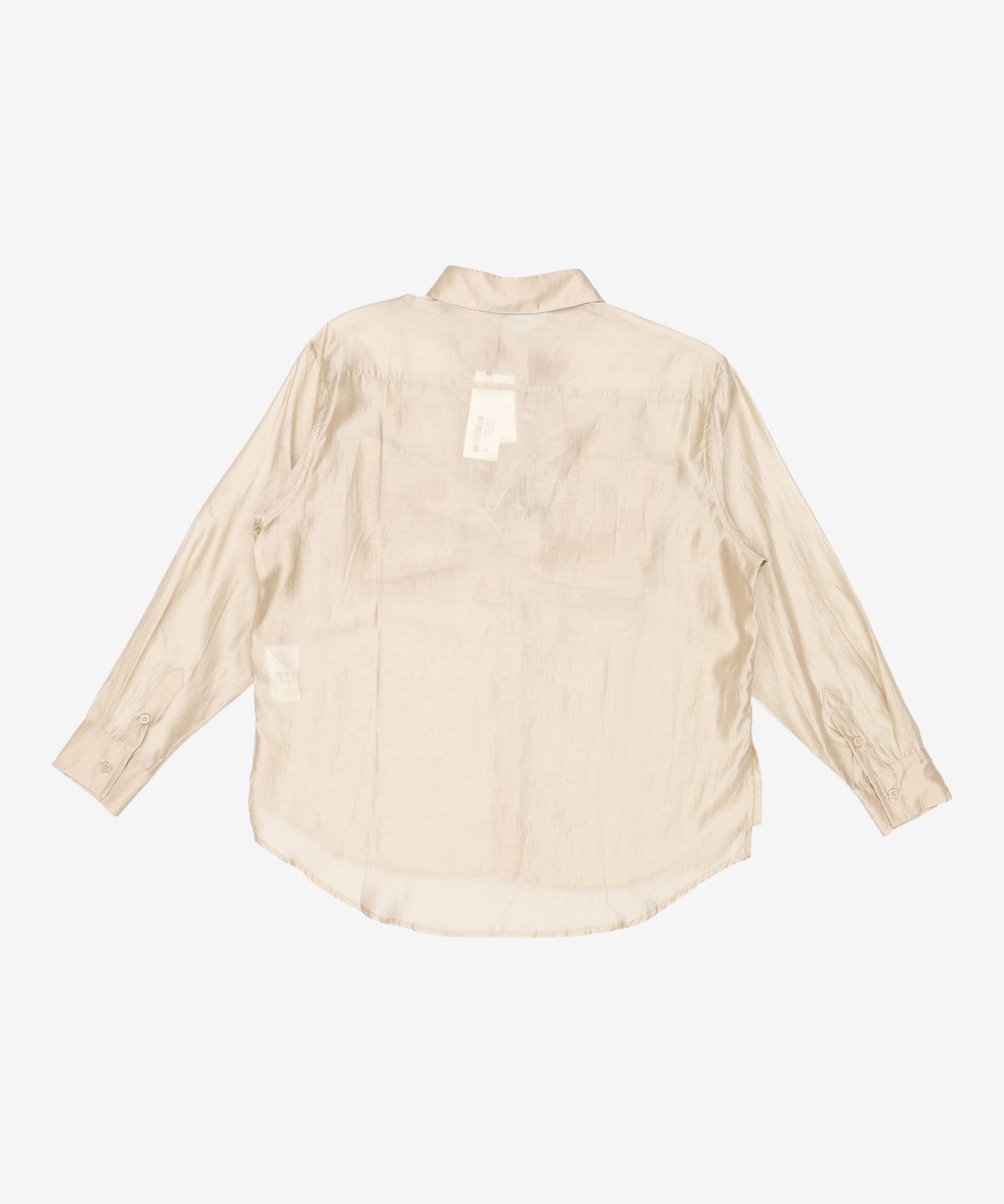 세컨모놀로그(SECONDMONO) W. (SET)시스루 뷔스티에 레이어드 셔츠 [BEIGE]_SEWSH002BEIGE FREE