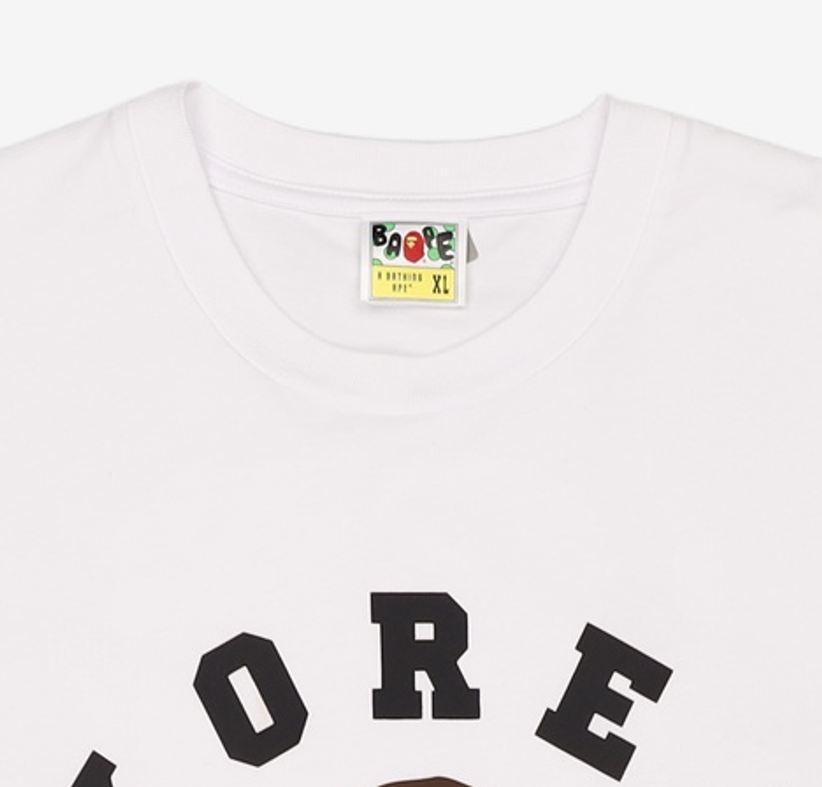 베이프(BAPE) 반소매 티셔츠 XL