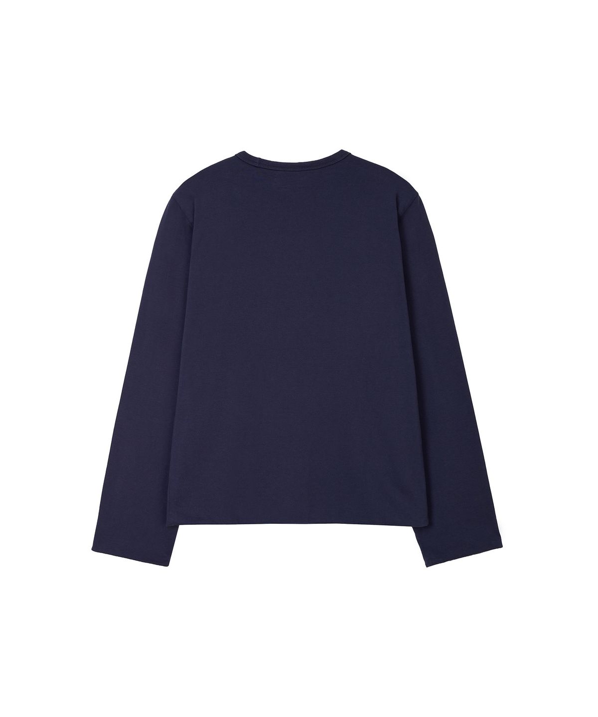 노앙(NOHANT) LONELY/LOVELY REVERSIBLE LONG SLEEVE T-SHIRT NAVY
