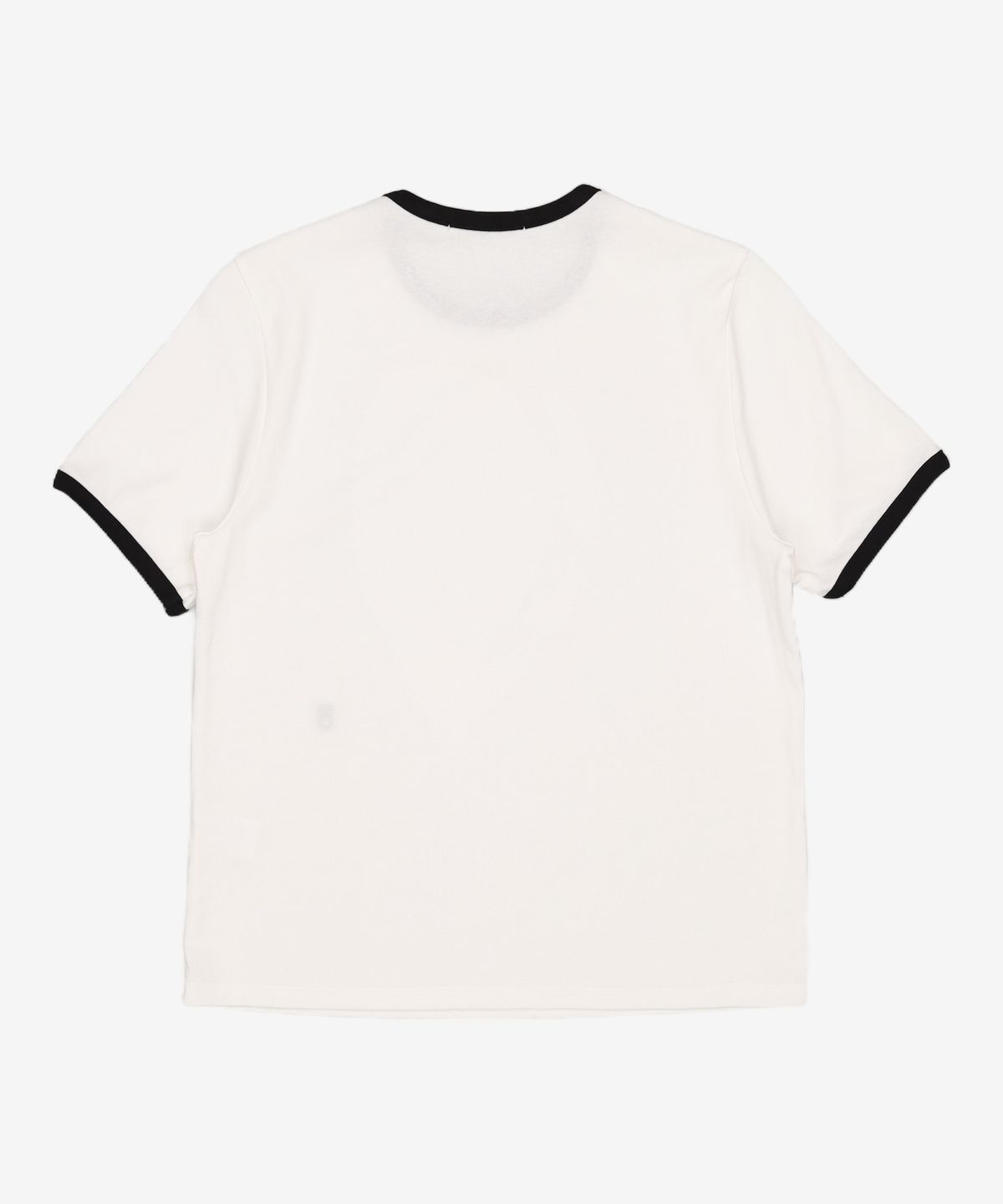 비뮤즈맨션(BEMUSE MANSION) Ribbed binding B point T-shirt - White FREE