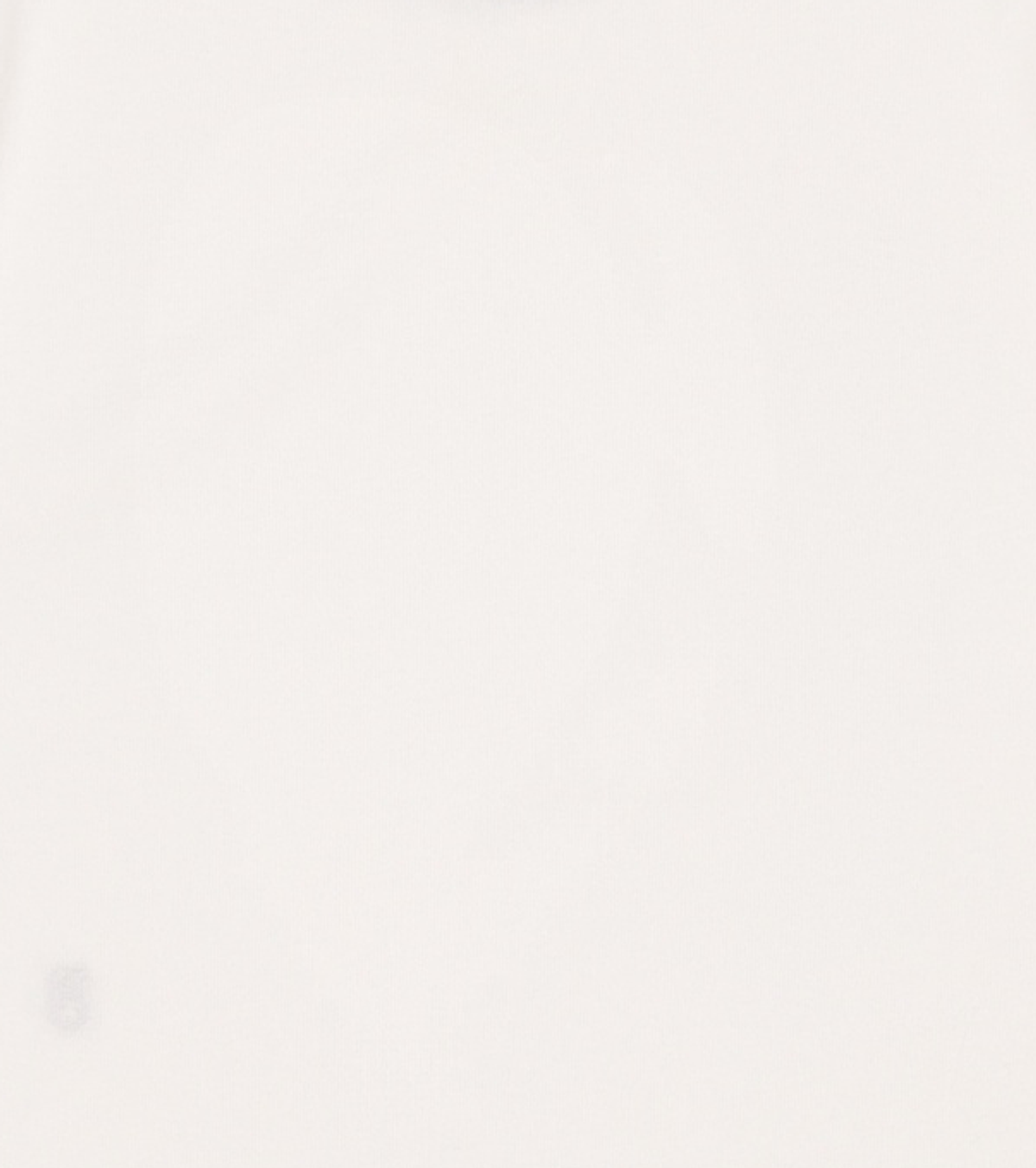 비뮤즈맨션(BEMUSE MANSION) Ribbed binding B point T-shirt - White FREE