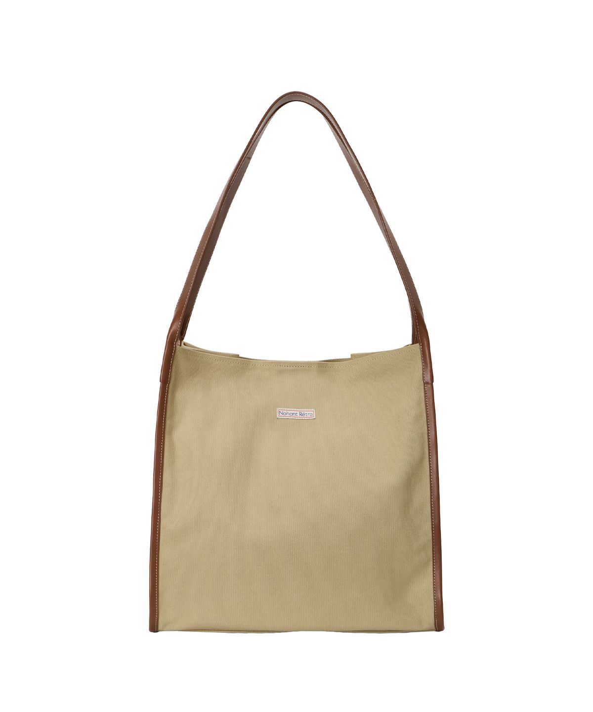 노앙(NOHANT) PIPING CARRYALL CAMPUS BAG BEIGE