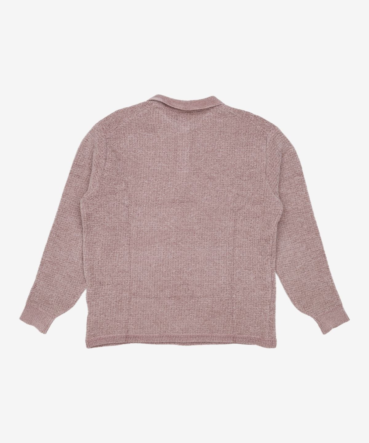 디스이즈네버댓(THISISNEVERTHAT) Velvet Knit Polo Dusty Pink L