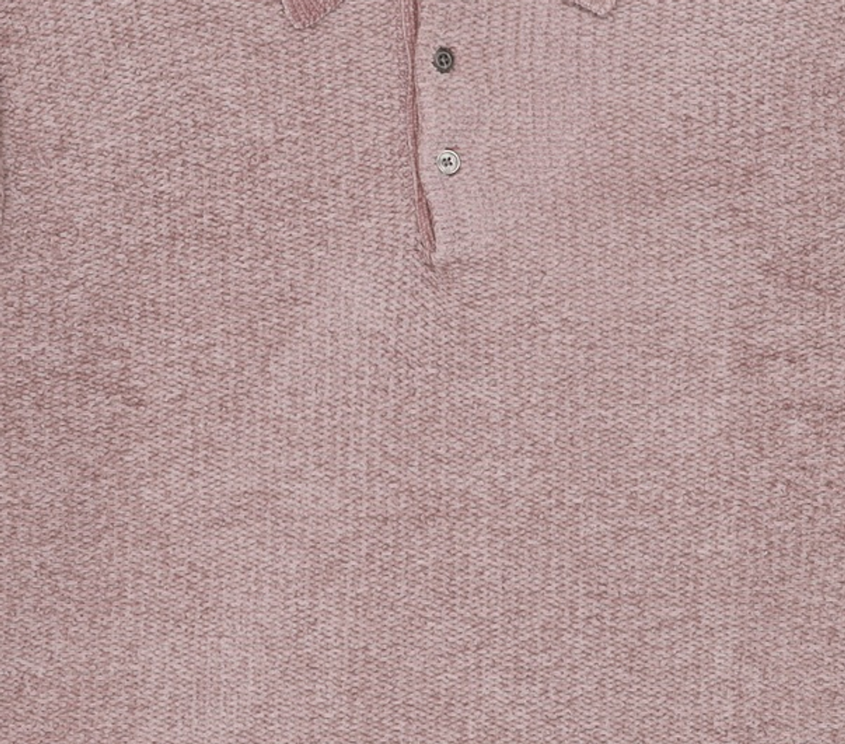 디스이즈네버댓(THISISNEVERTHAT) Velvet Knit Polo Dusty Pink L