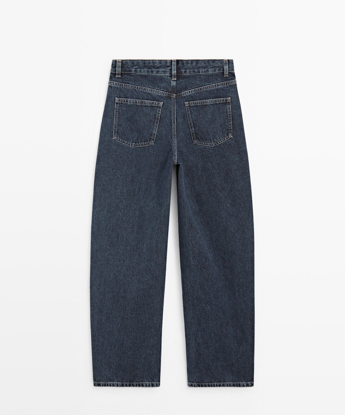 마시모두띠(MASSIMO DUTTI) 미드라이즈 배럴 핏 진