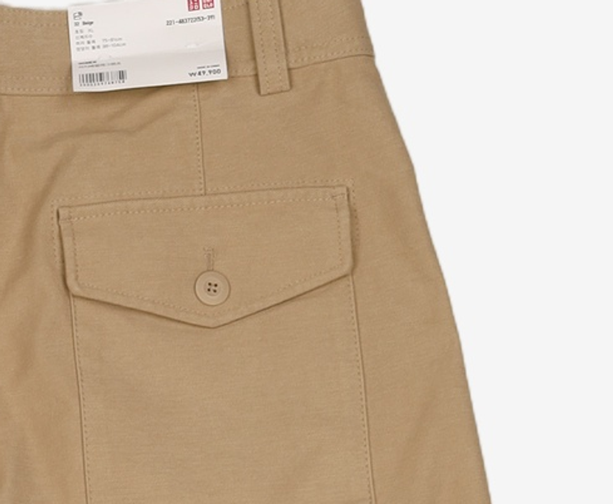 유니클로(UNIQLO) 코튼 팬츠 XL