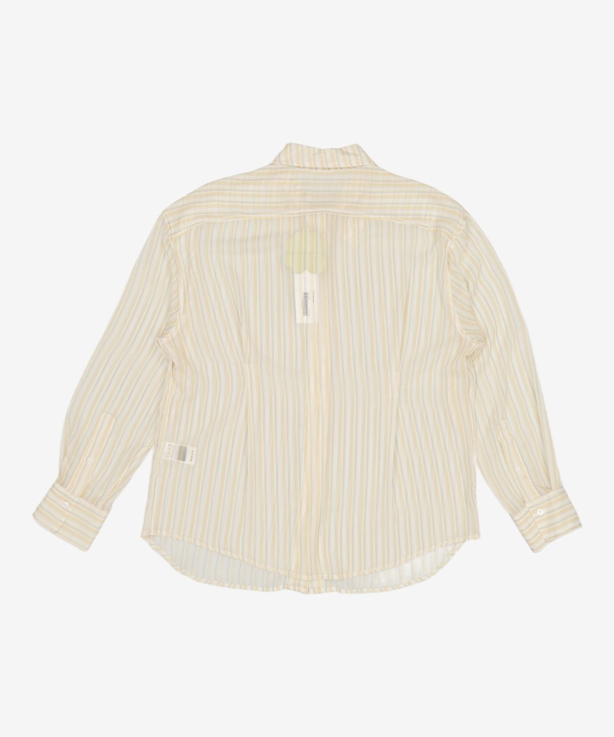 포에브(POEV) Sheer Striped Shirt [3 COLOR] FREE