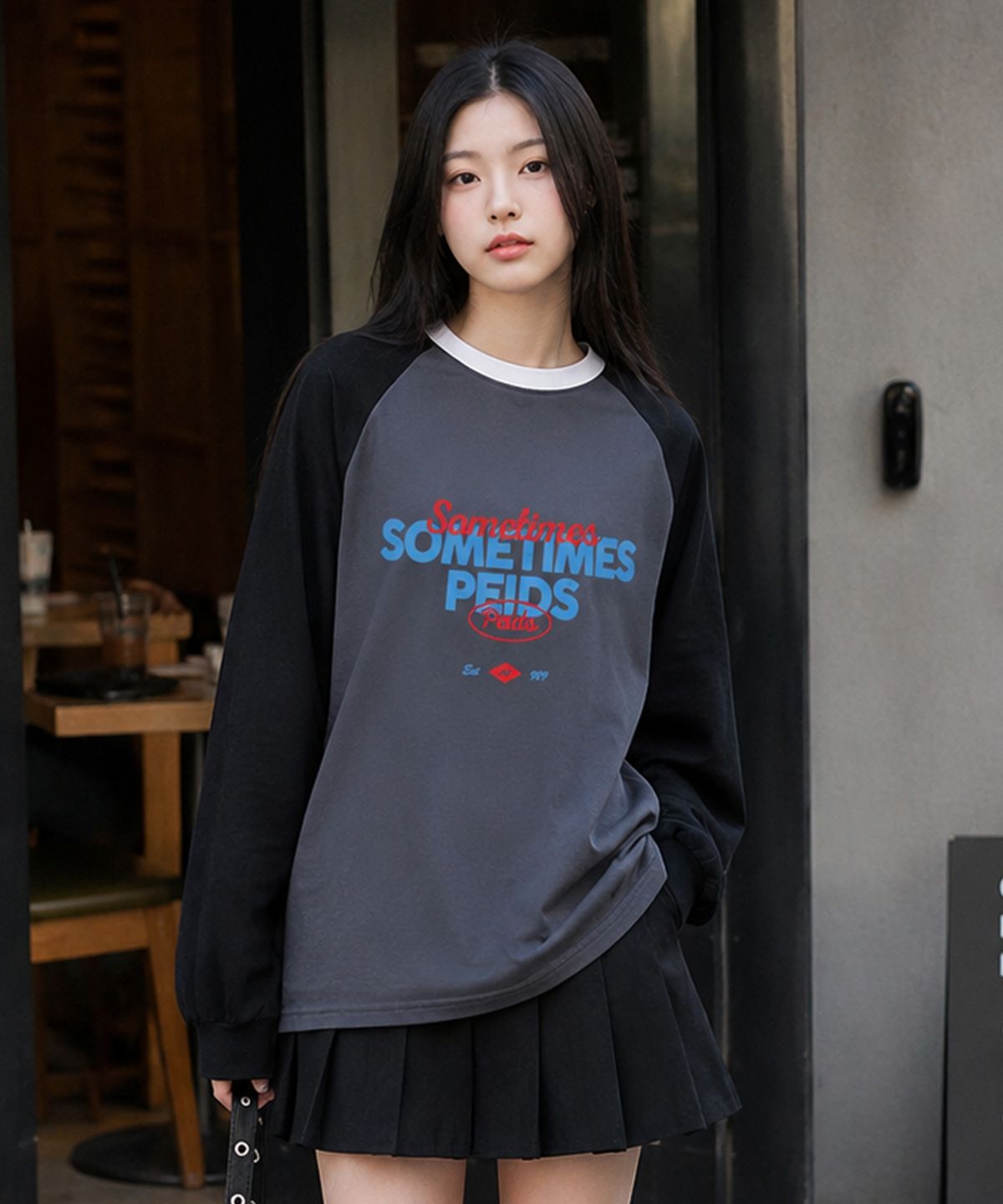 페이드(PEID) PD 썸타임 래글런 긴팔티 4Color