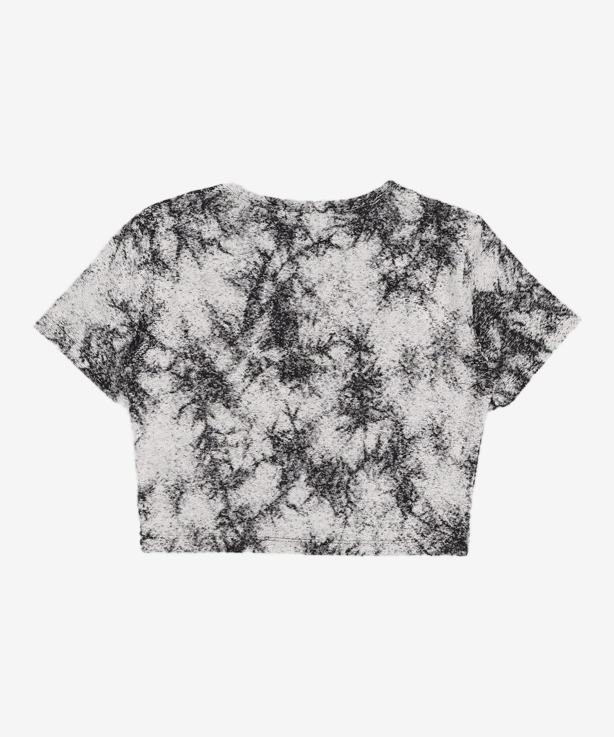 다이애그널(DIAGONAL) PRINTING TERRY TEE (black) XS