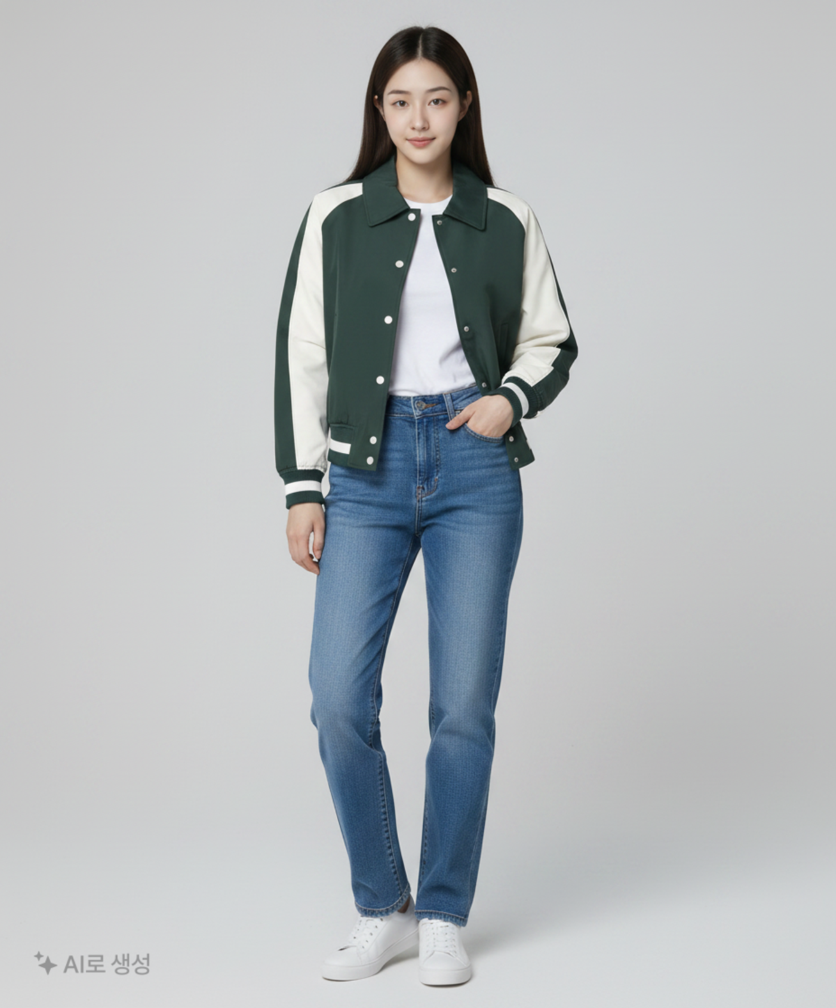 스파오(SPAO) 스타디움 재킷 S 160 84A