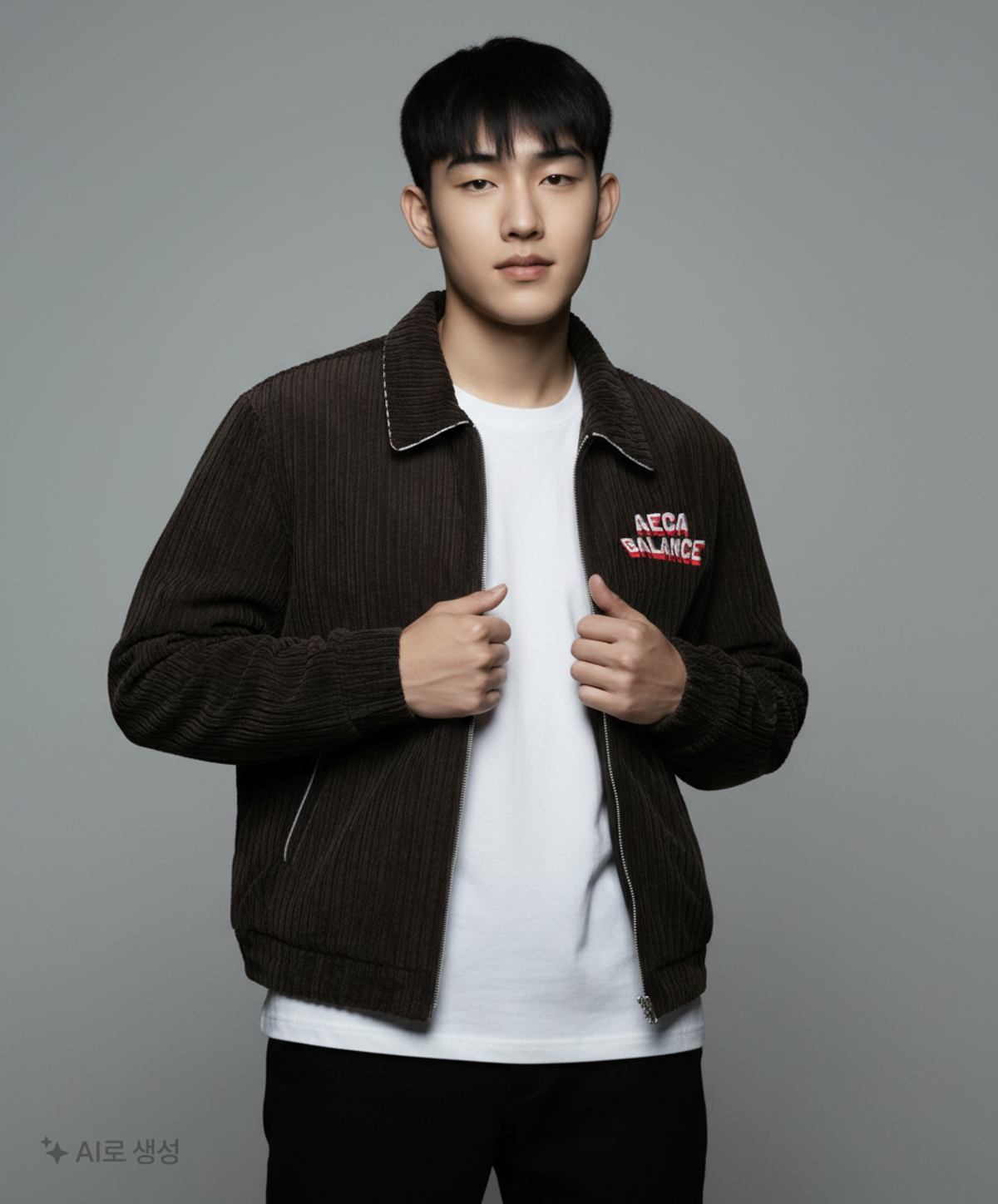 에이카화이트(AECA) AECA BALANCE CORDUROY PADDED JACKET-BLACK L