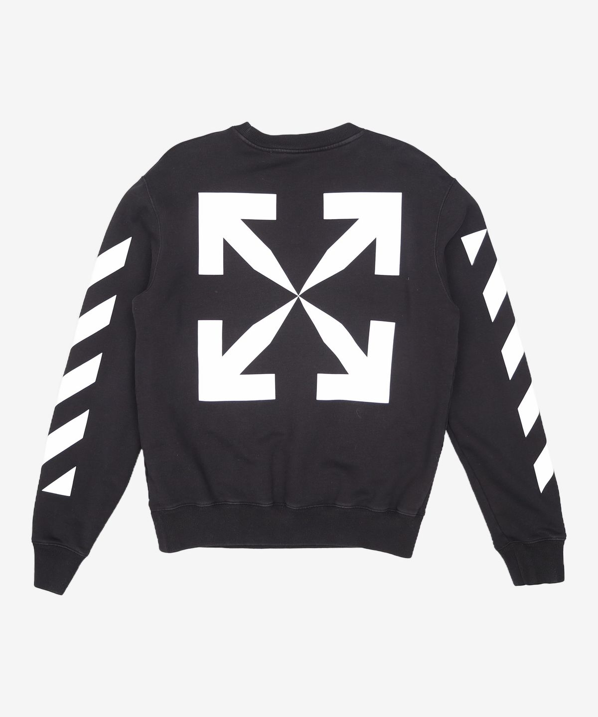 오프화이트(OFF-WHITE) 모나리자 기모 스웨트셔츠 (블랙) L
