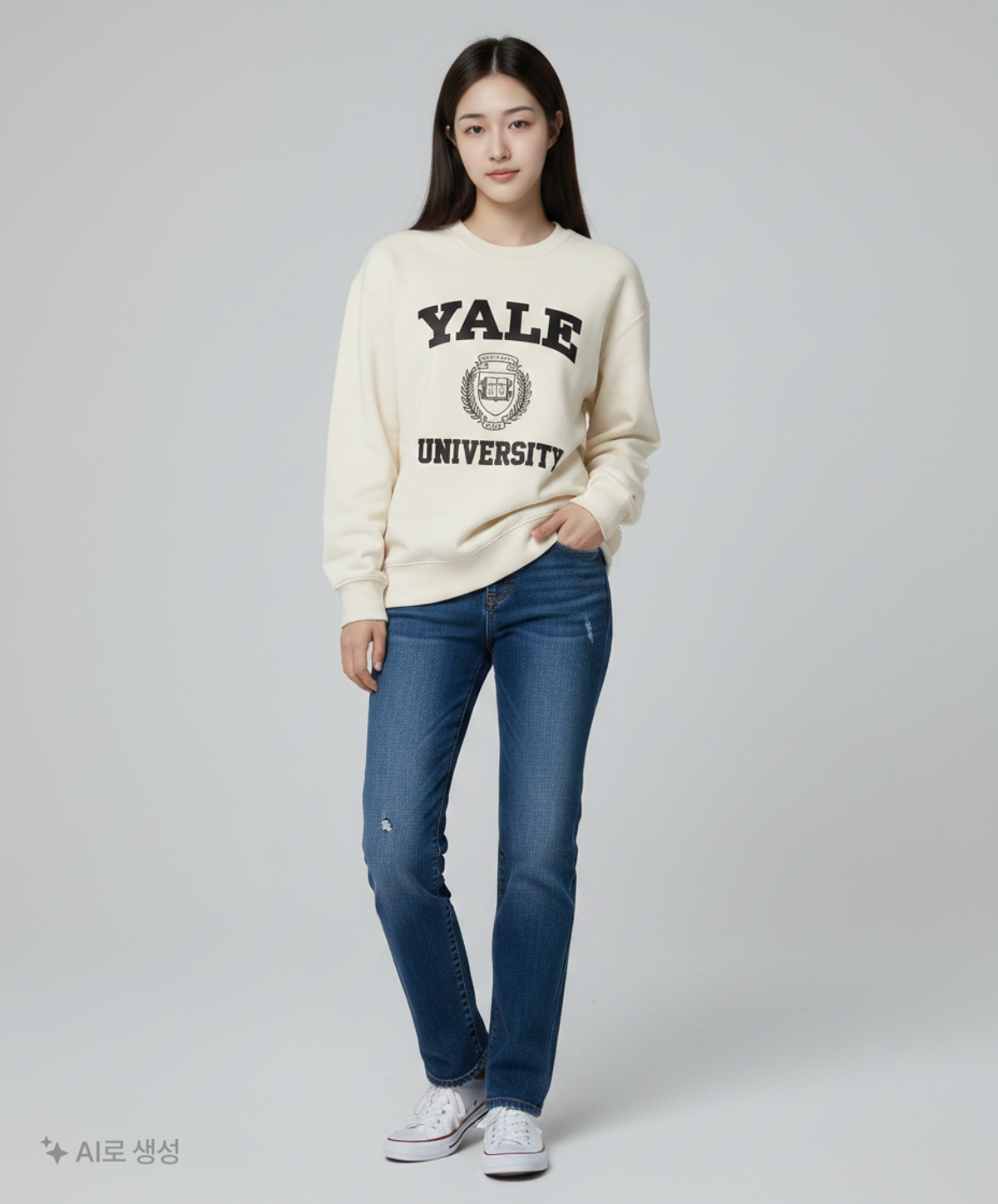 예일(YALE) 맨투맨/스웨트셔츠 M
