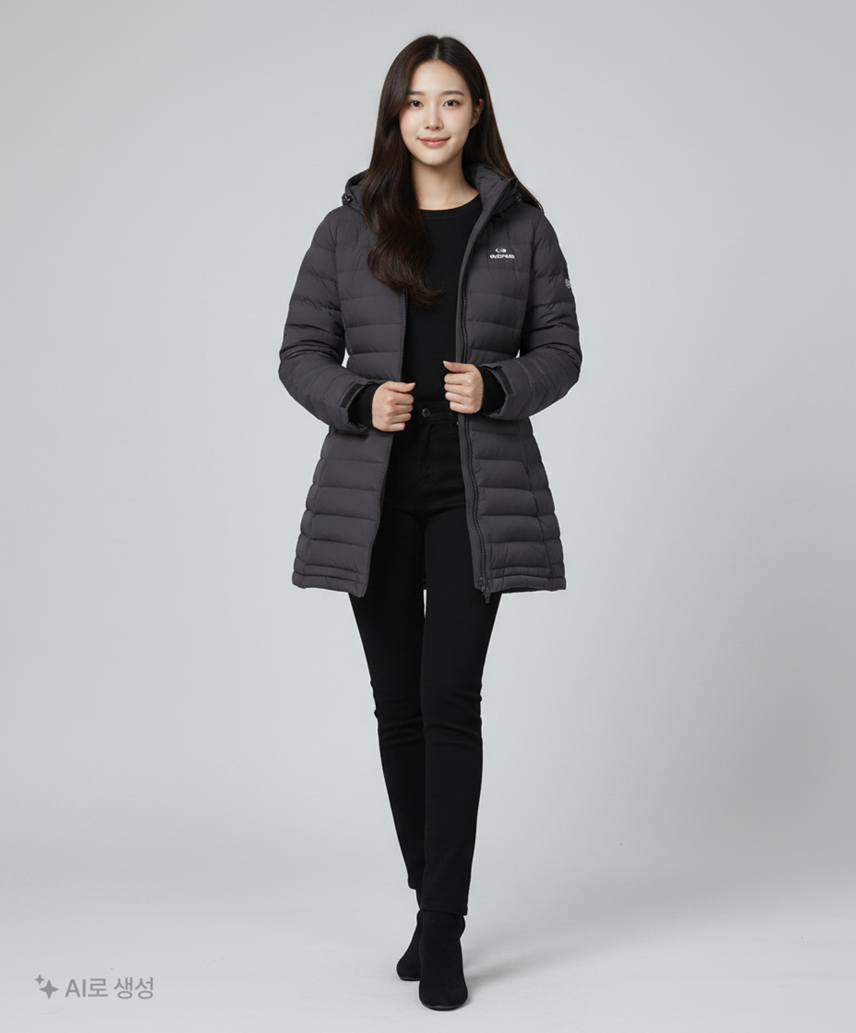 아이더(EIDER) 롱 패딩/롱 헤비 아우터 S