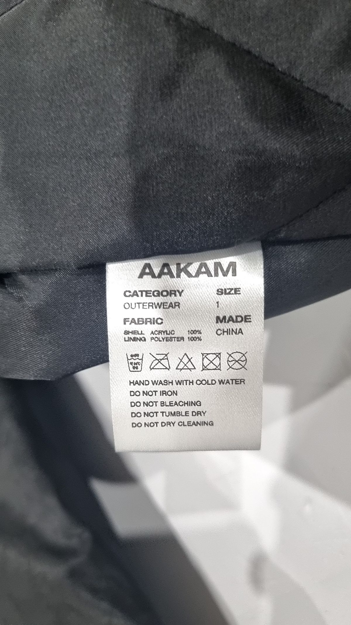 아캄(AAKAM) 기타 점퍼/재킷 1
