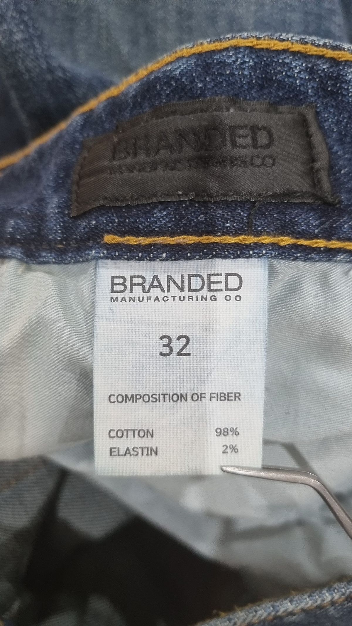브랜디드(BRANDED) 청/데님 팬츠 32