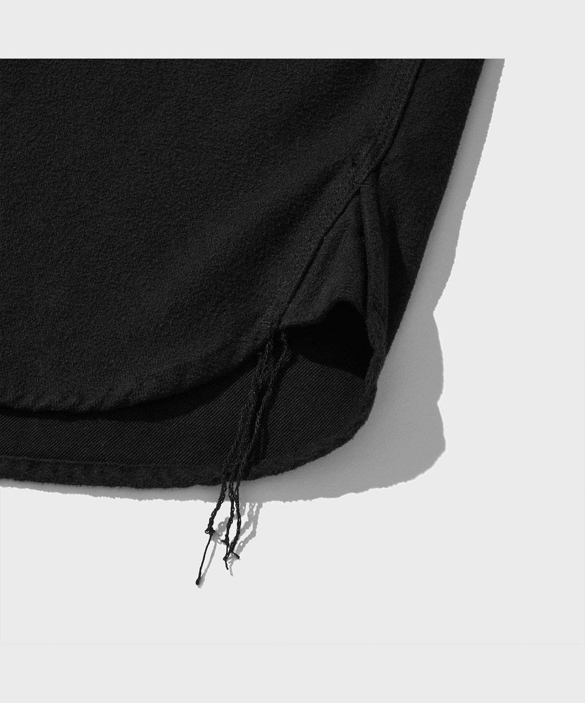 비디알(VDR) ROUGHNECK FLANNEL SHIRT [Black]