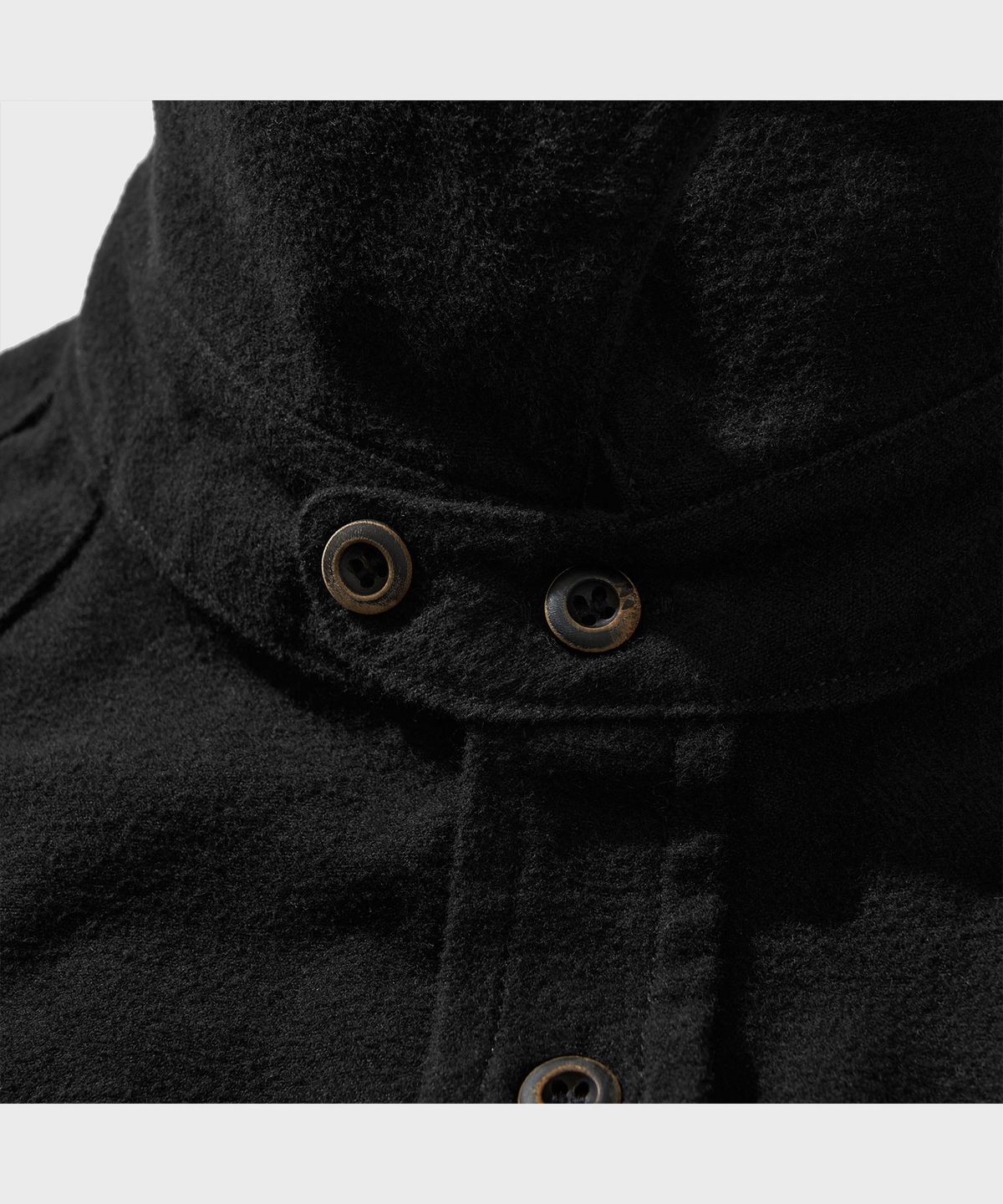 비디알(VDR) ROUGHNECK FLANNEL SHIRT [Black]