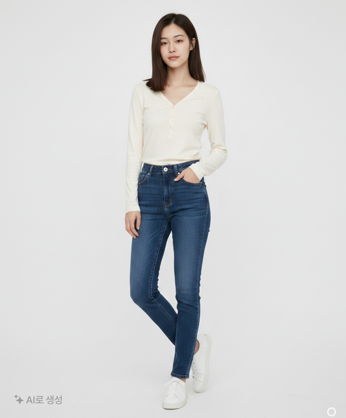 무신사 스탠다드(MUSINSA STANDARD) 긴소매 티셔츠 S