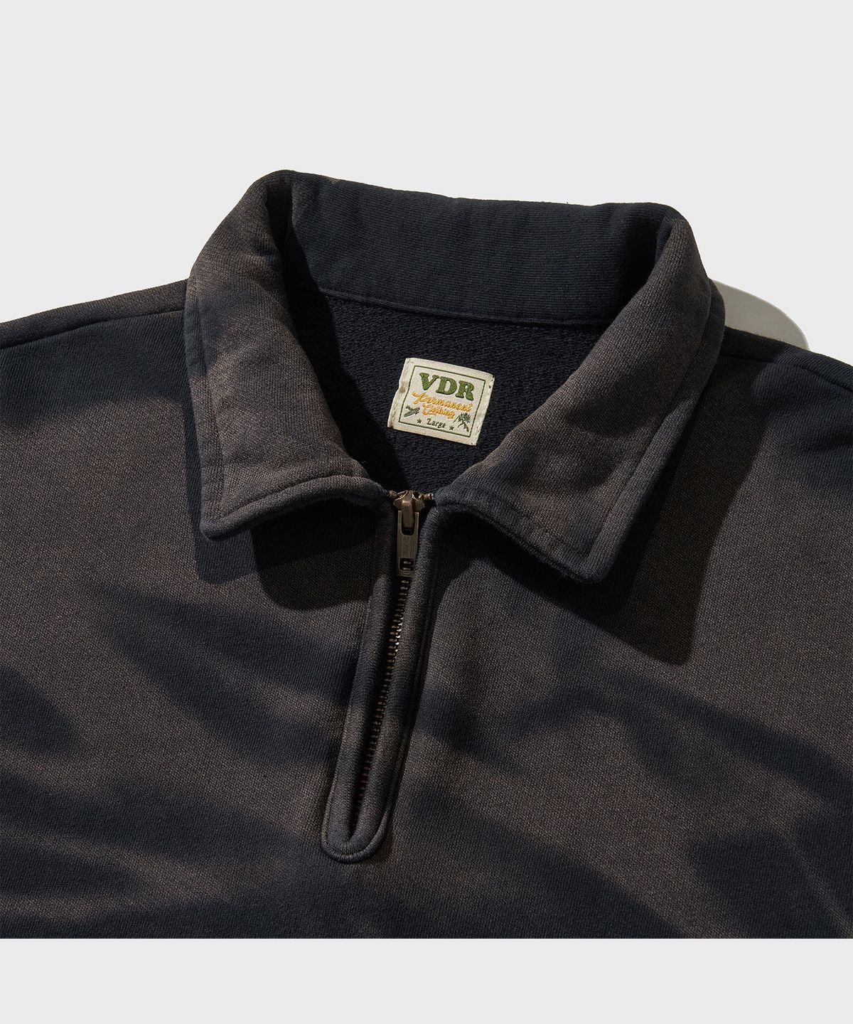 비디알(VDR) OIL FIELD FADE HALF ZIP [Oil Navy]