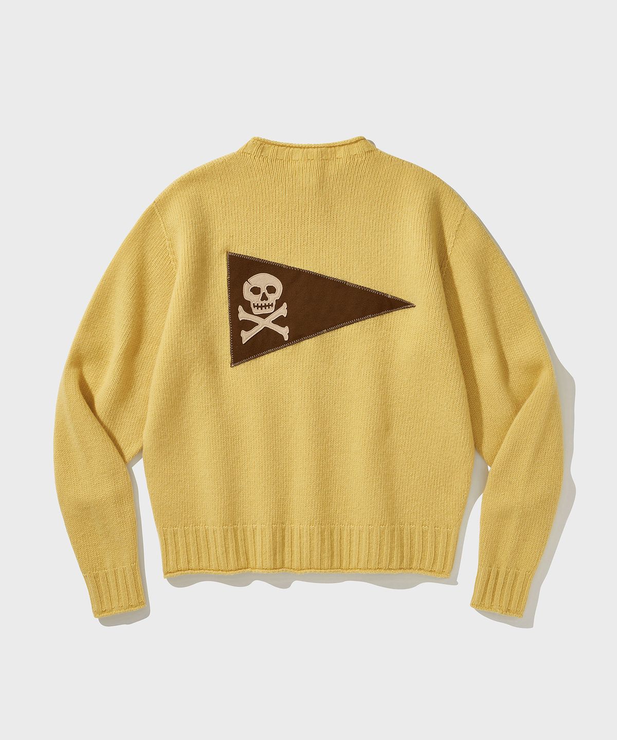 비디알(VDR) DRILLER FLAG KNIT [Lemon]