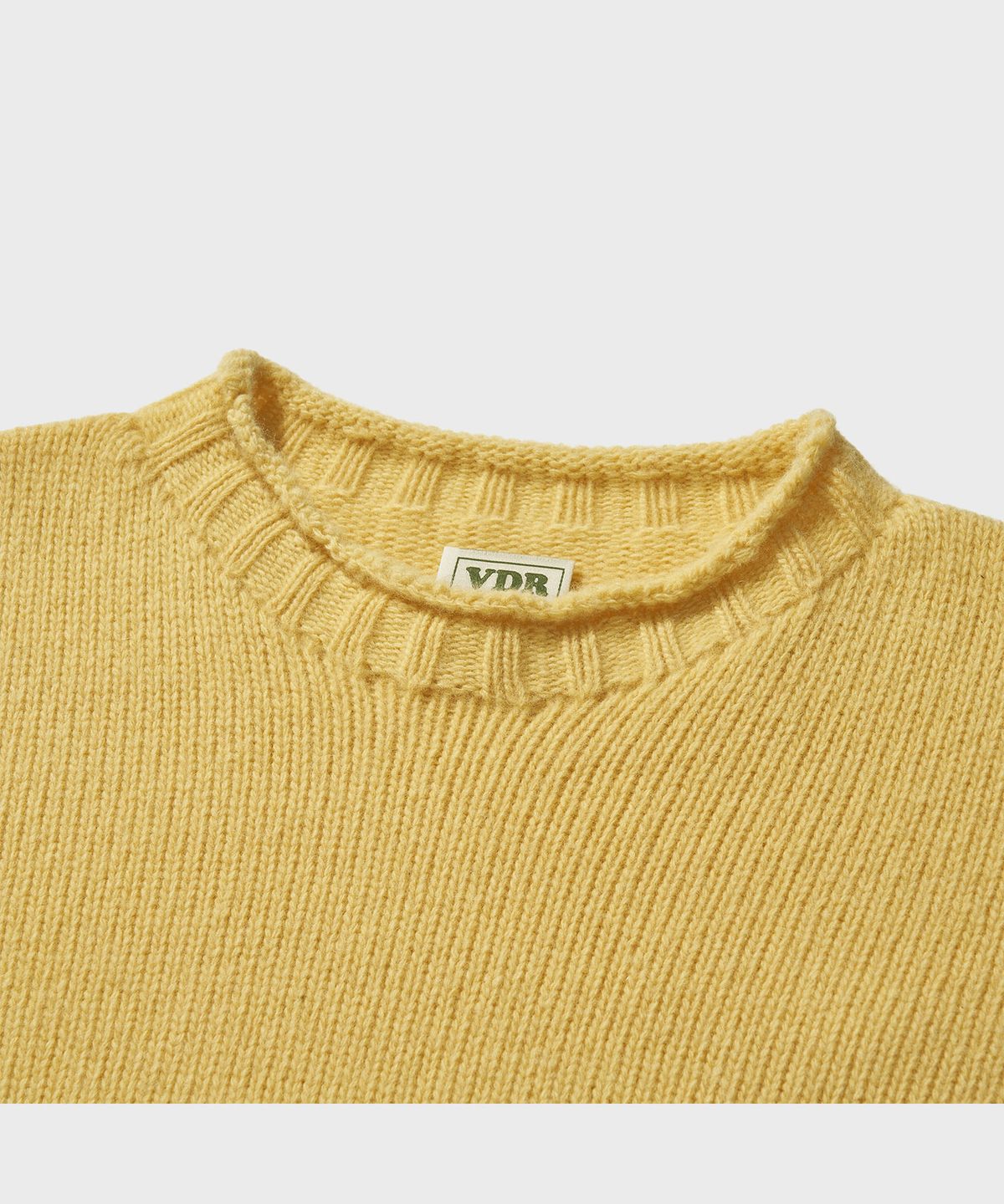 비디알(VDR) DRILLER FLAG KNIT [Lemon]