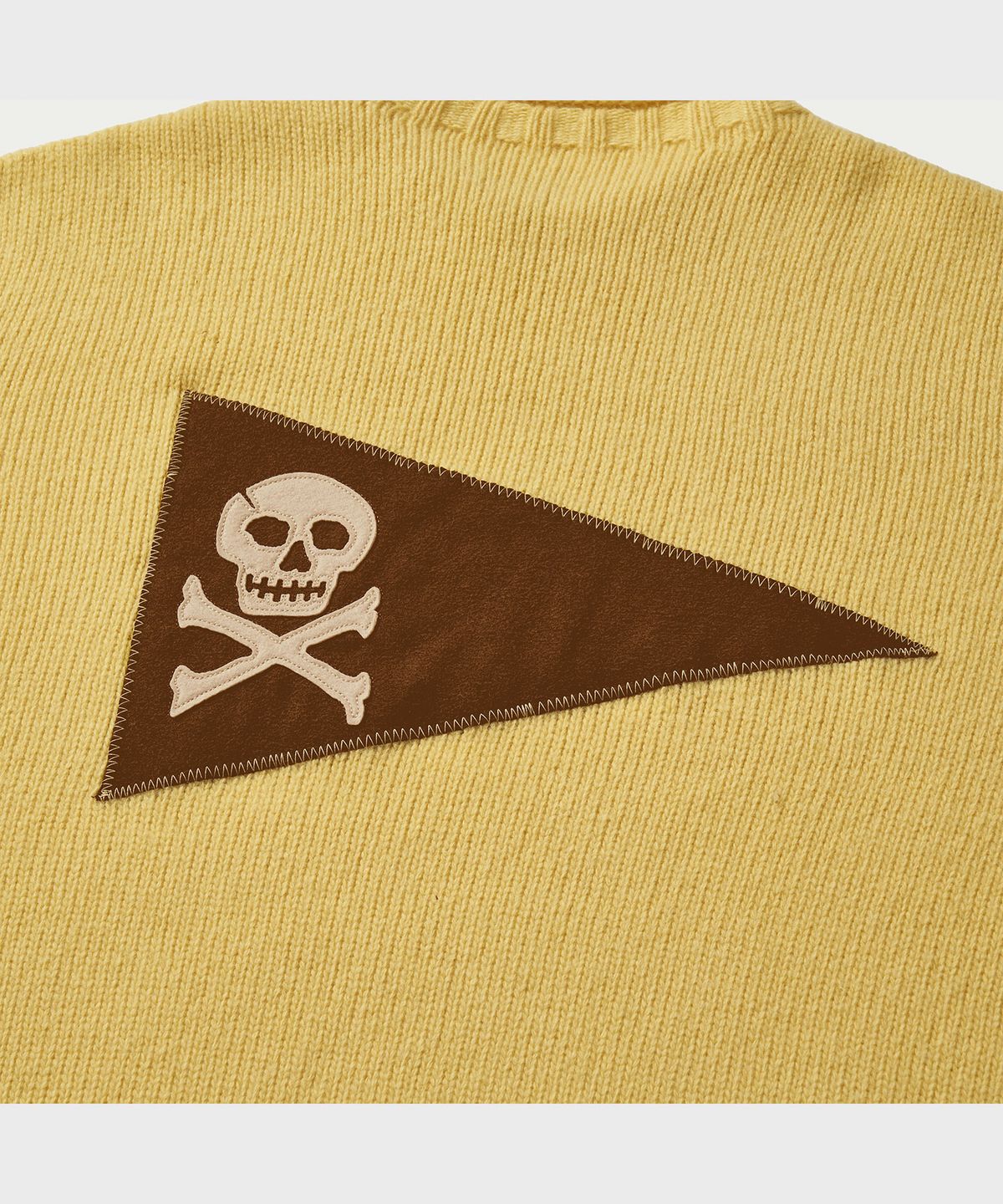 비디알(VDR) DRILLER FLAG KNIT [Lemon]