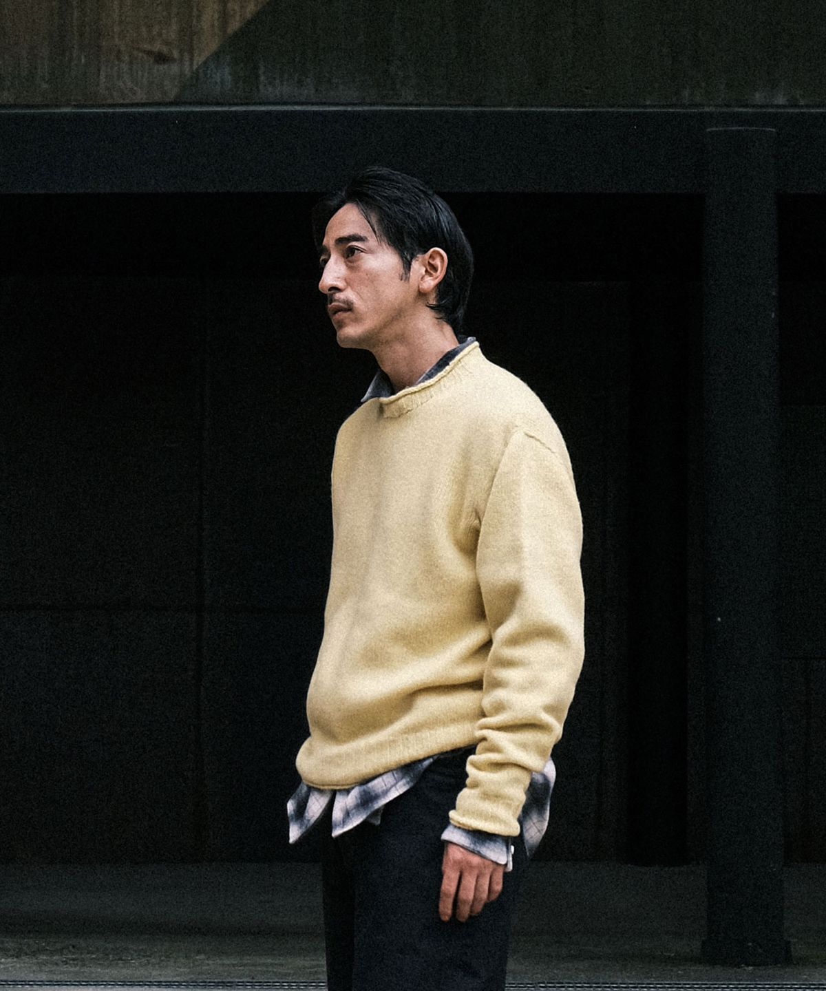 비디알(VDR) DRILLER FLAG KNIT [Lemon]