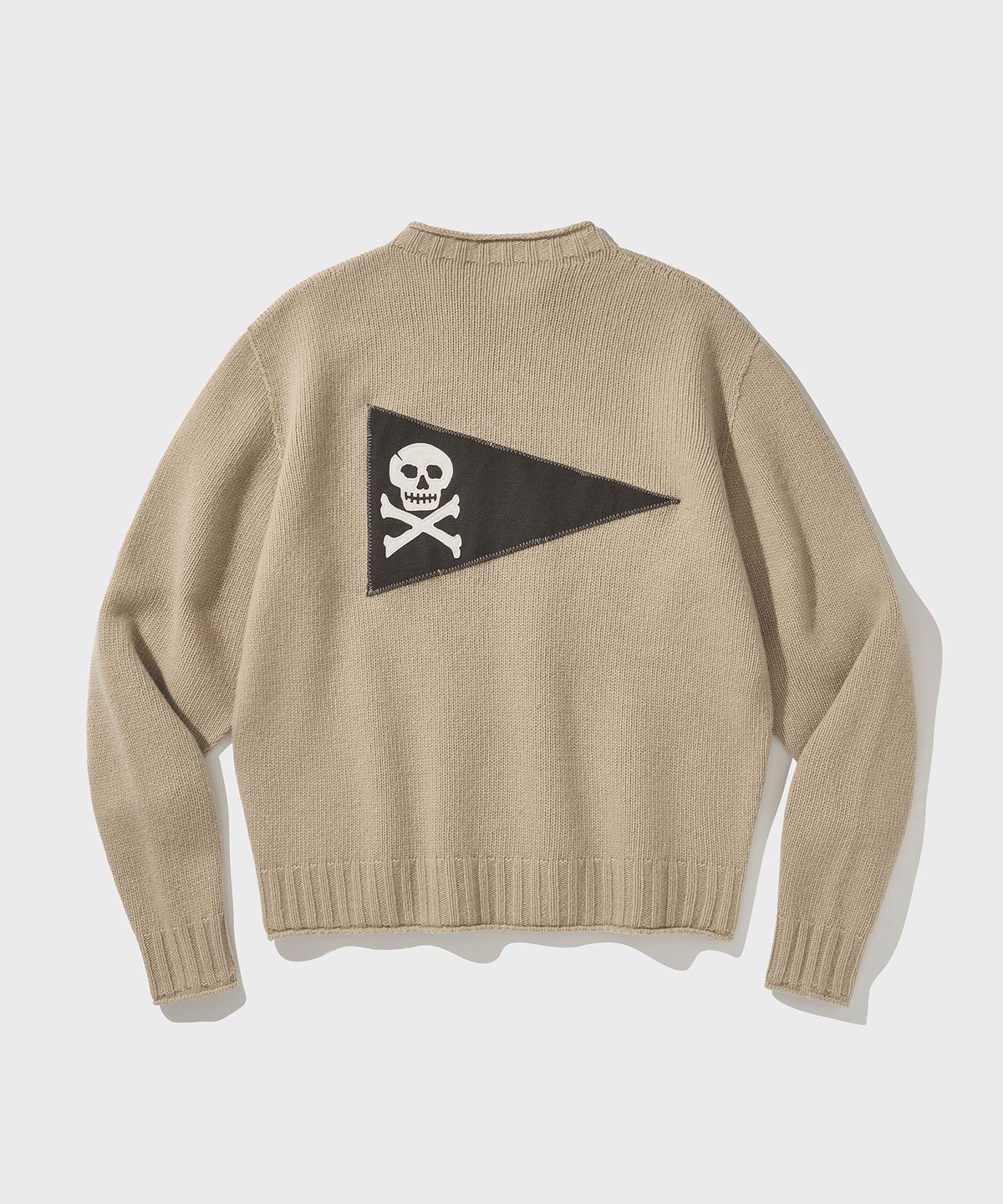 비디알(VDR) DRILLER FLAG KNIT [Oatmeal]