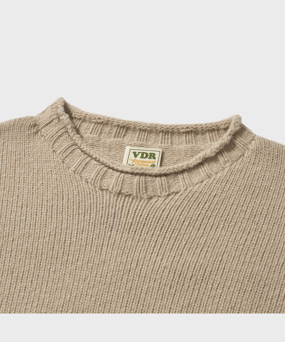 비디알(VDR) DRILLER FLAG KNIT [Oatmeal]