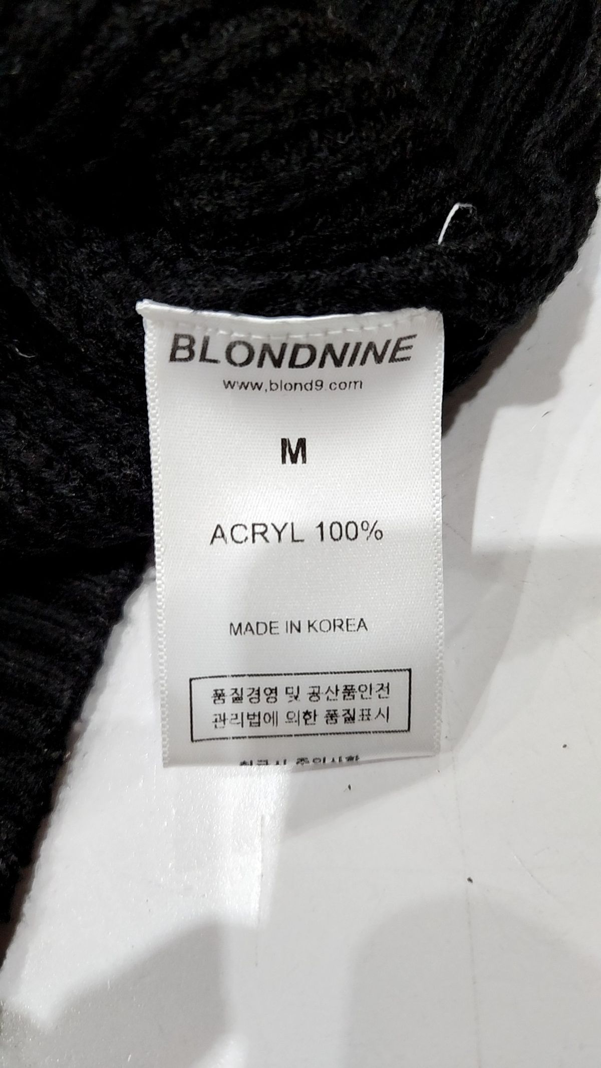 블론드나인(BLOND9) 니트/스웨터 M