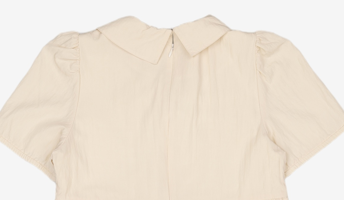 미쏘(MIXXO) 빅카라 미니 원피스 MIWOWC613G S