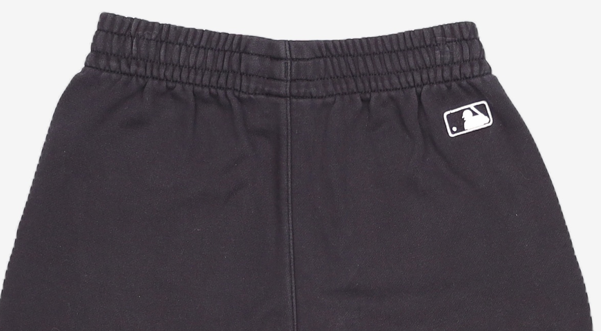 엠엘비(MLB) 베이직 스몰로고 5부 반바지 NY (Black) XS