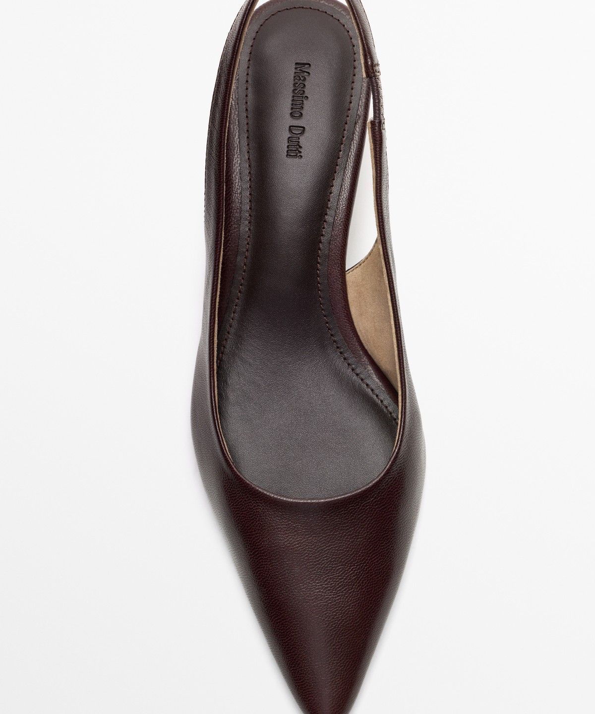 마시모두띠(MASSIMO DUTTI) 슬링백 힐
