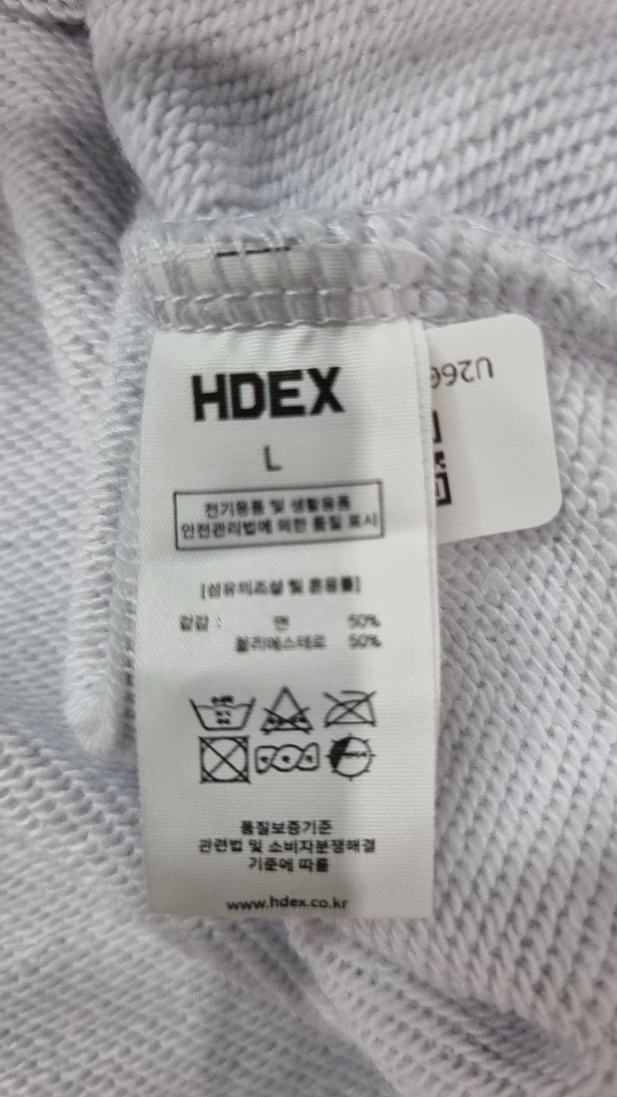 에이치덱스(HDEX) 후드 티셔츠 L