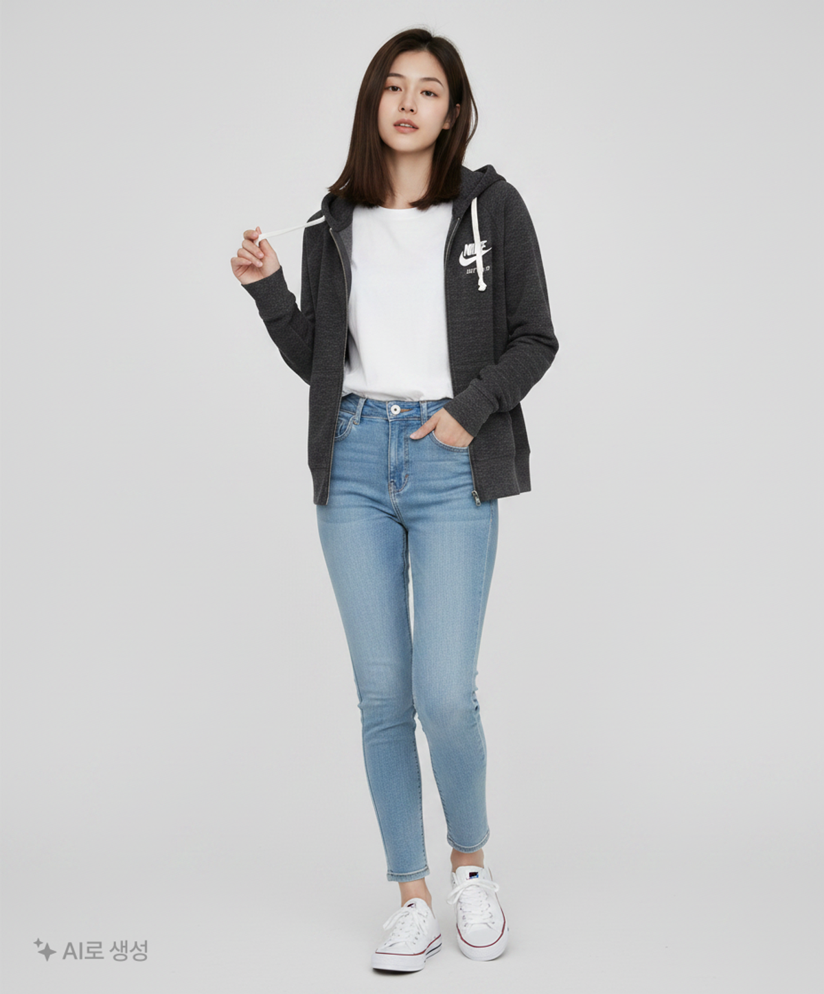 나이키(NIKE) 후드 집업 S